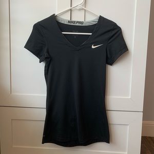NWOT Black Nike Pro Dri-Fit Compression Shirt